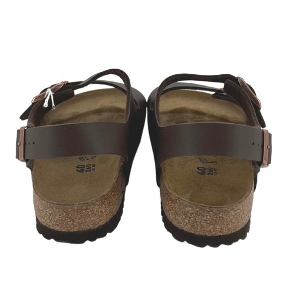 Birkenstock Women's Milano Sandals | Dark Brown | Various Sizes - Picture 5 of 6